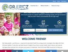 Tablet Screenshot of drericz.com